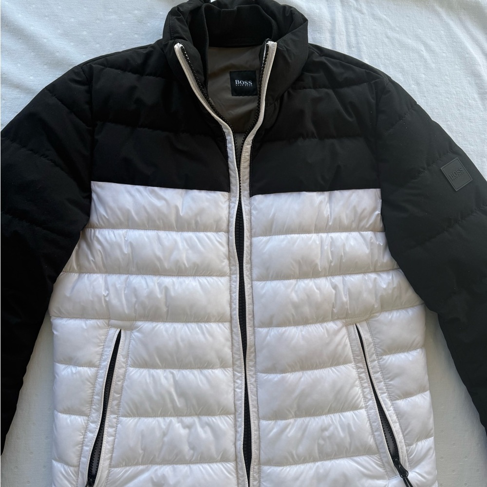 Hugo Boss Two-Tone Black and White Jacket